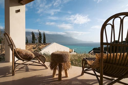 Thalassa Two Bedroom Villa with outdoor private pool and sea view | Terrace/patio