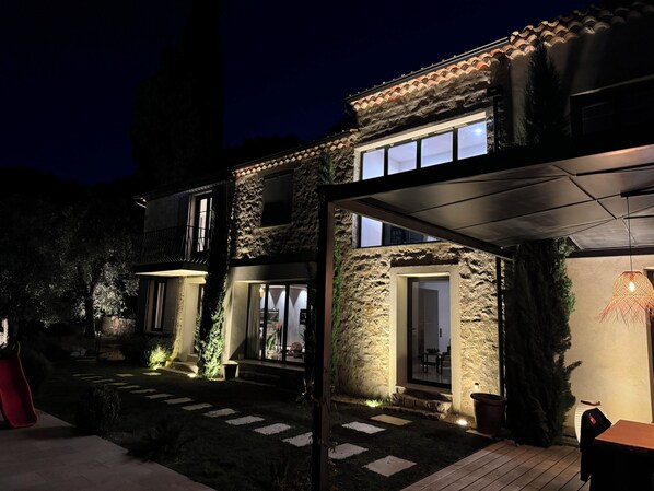 Exterior - Mas - EXCEPTIONAL VIEW - SEA AND MOUNTAIN (Le Tignet)