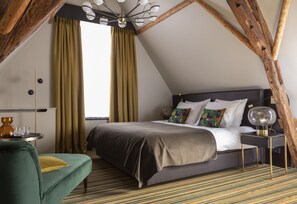 Comfort Double Room | In-room safe, blackout drapes, iron/ironing board, free WiFi - Poorter Boutique Hotel (Brielle)