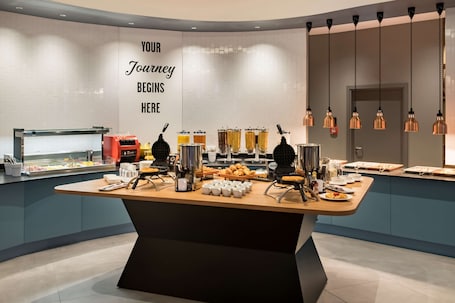 Free daily buffet breakfast. Hampton By Hilton Riga Airport