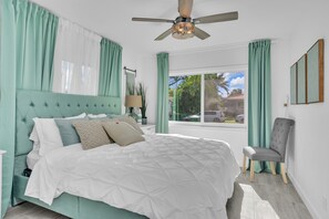 4 bedrooms, iron/ironing board, travel crib, free WiFi