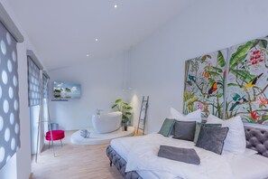 1 Schlafzimmer, Bügeleisen/Bügelbrett, kostenloses WLAN, Bettwäsche