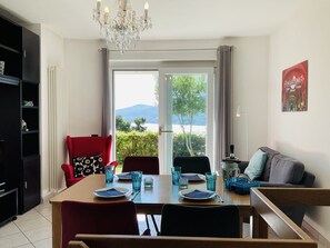 Dining - Doris apartment with lake view in Ghiffa (Ghiffa)
