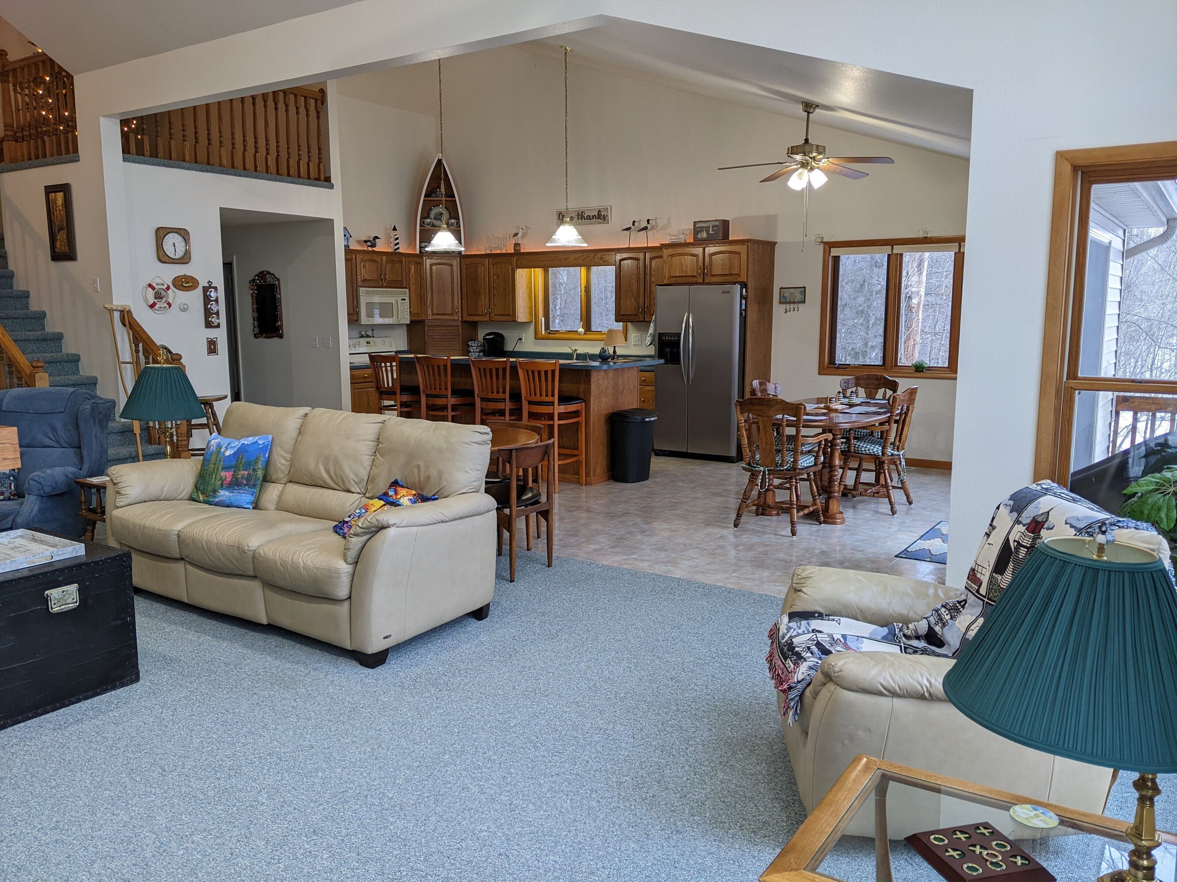 Waterfront House on scenic Loon Lake