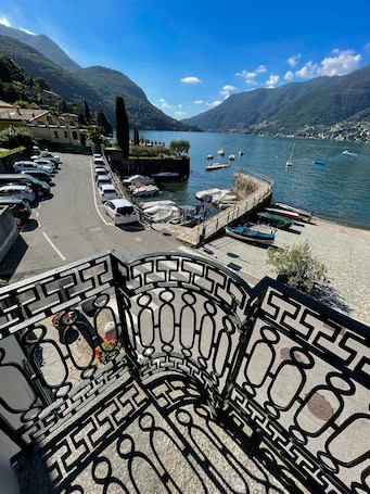 Property grounds. Suite "Luccio" at 2 steps from the lake with panoramic view. Lounge bar and swimming pool