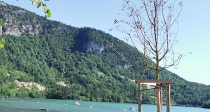 Chalet overlooking the Ain