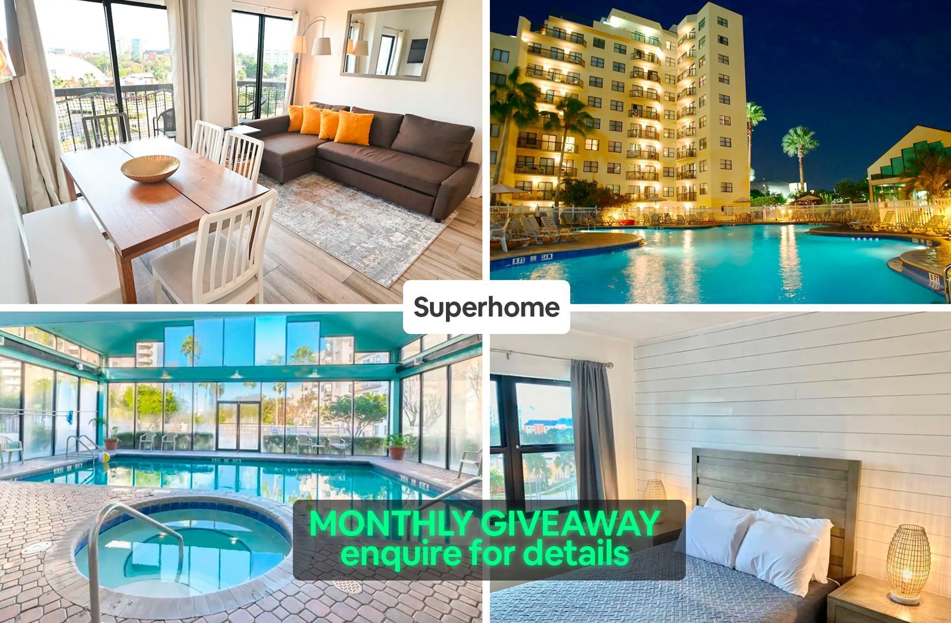 ❤️ 2bd/2bth Clean Condo near universal