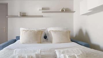 1 slaapkamer, een strijkplank/strijkijzer, wifi, beddengoed