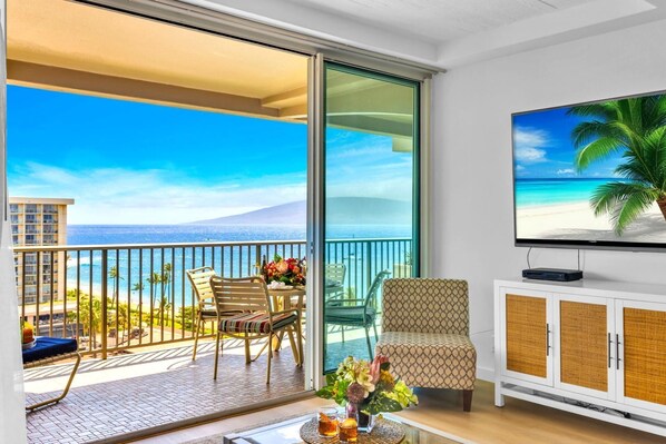 TV - KBM Resorts | FREE CAR | The Whaler | Ocean view | 1-Bedroom, Recently Updated! WH2-1169 (Lahaina)