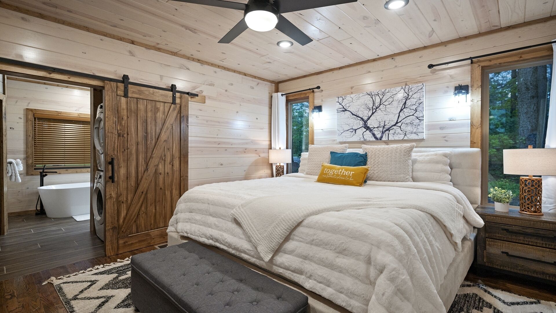 New Hot Summer Discounts - Red Cabin Escape- Luxury Getaway