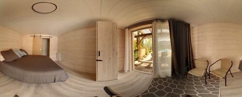 Chalet  des trois Quilles Piscine et Spa