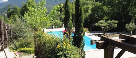 AuĂenpool, beheizter Pool