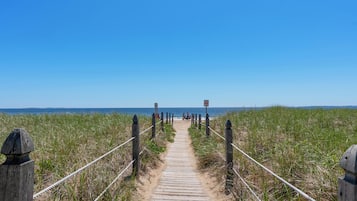 Beach nearby, white sand
