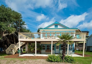 Exterior - Surfs Up,  Second Row, Upper Level Unit (Folly Beach)