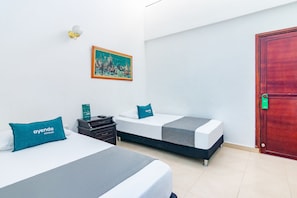 Twin Room | Hypo-allergenic bedding, free WiFi, bed sheets - Ayenda Casa Amarilla (Santa Marta)