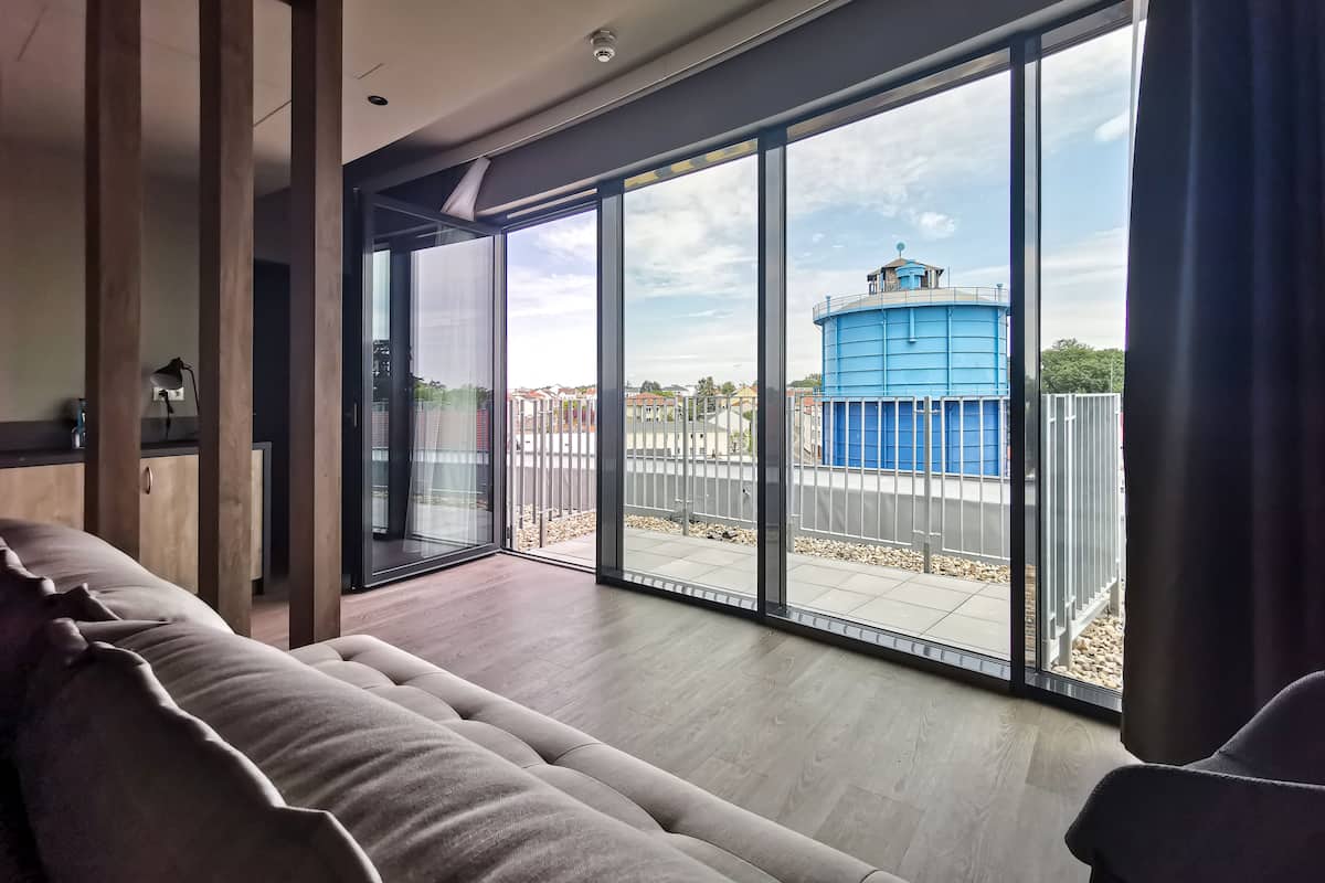 Studio | 1 slaapkamer, hypoallergeen beddengoed, een bureau, een laptopwerkplek