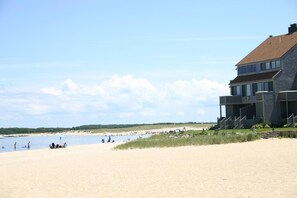 On the beach