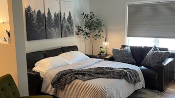2 chambres, fer et planche Ă repasser, Wi-Fi gratuit, draps fournis