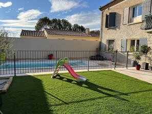 Alberca al aire libre 