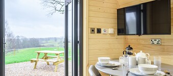 Unwind in a relaxing a fun accommodation in a beautiful rural setting.