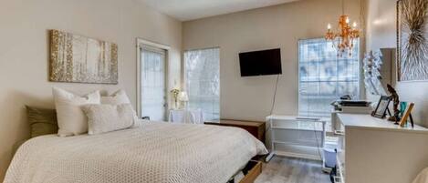 2 室のベッドルーム、WiFi (無料)