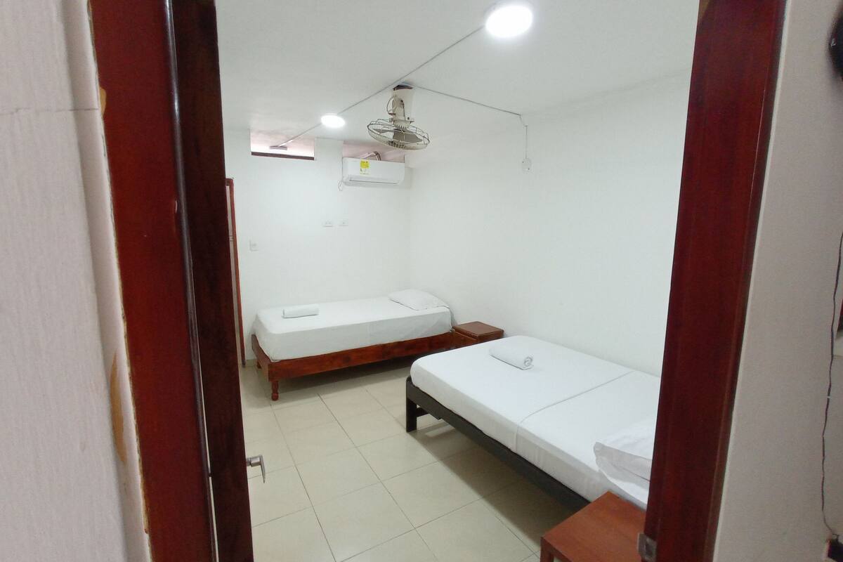 Basic Triple Room, Multiple Beds | Iron/ironing board (on request), WiFi (free), bed sheets