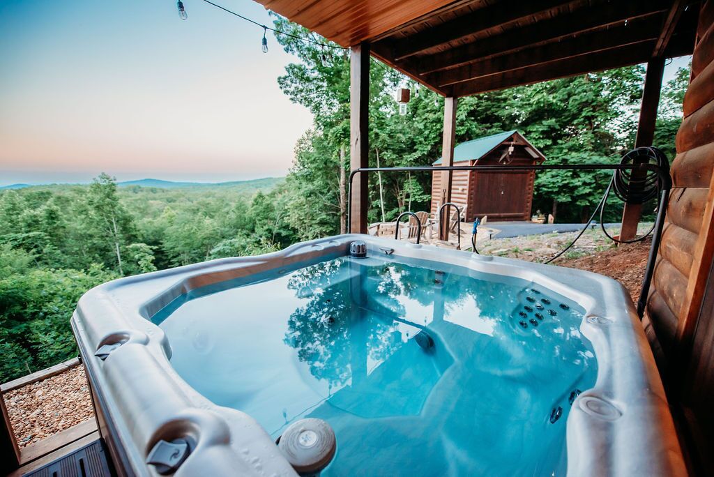 Baignoire à remous extérieure
