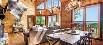 Top Rated Blue Ridge Log-Cabin w Long Range Views