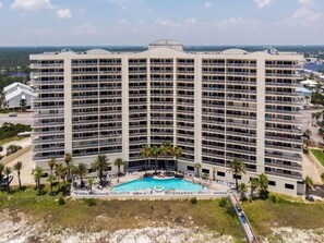 Exterior - Beautiful and Spacious Beachfront Rental! Beach Chair Service Included! (Orange Beach)