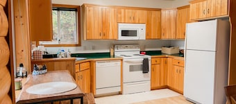 Your Home Away at the cozy Cabin lake front in Akeley MN near Nevis and Walker