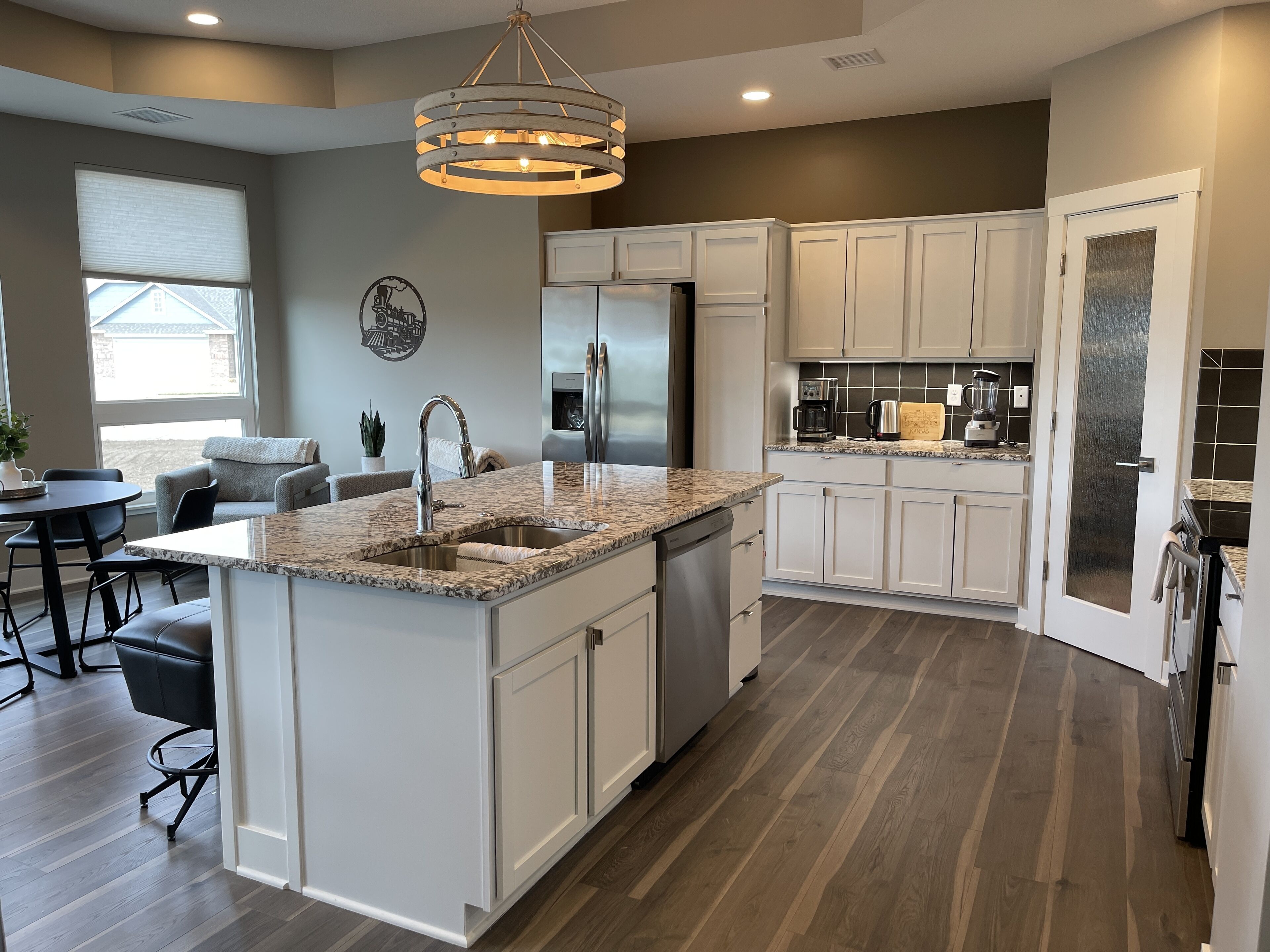 Located on Sand Creek Golf Course! Brand new home!