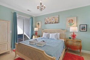 3 bedrooms, iron/ironing board, WiFi, bed sheets - Seacoast 2 - Folly Happy - Ocean Views - 2 Blocks from Center Street (Folly Beach)