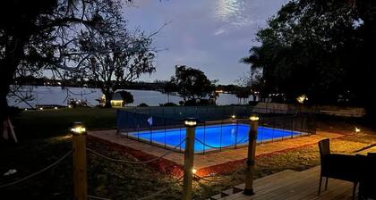 Universal Studios LAKE HOUSE RETREAT with 5 bedrooms and a private pool.
