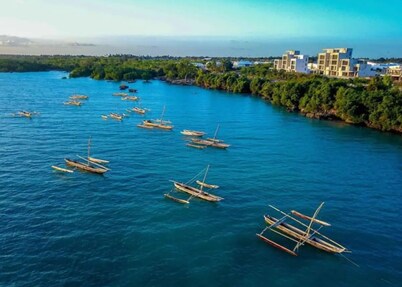 Modern Town house by the Indian Ocean