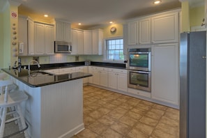 Fridge, microwave, oven, stovetop - Beachfront - Community Pool/Pickleball Access! (St. George Island)