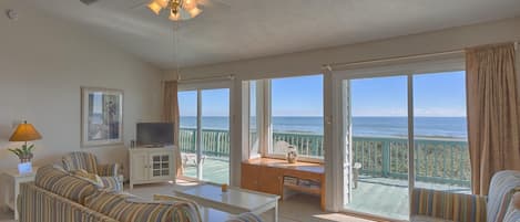 Smart-TV og stereoanlegg