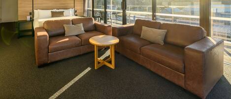 Ocean View Suite | 1 bedroom, in-room safe, soundproofing, iron/ironing board