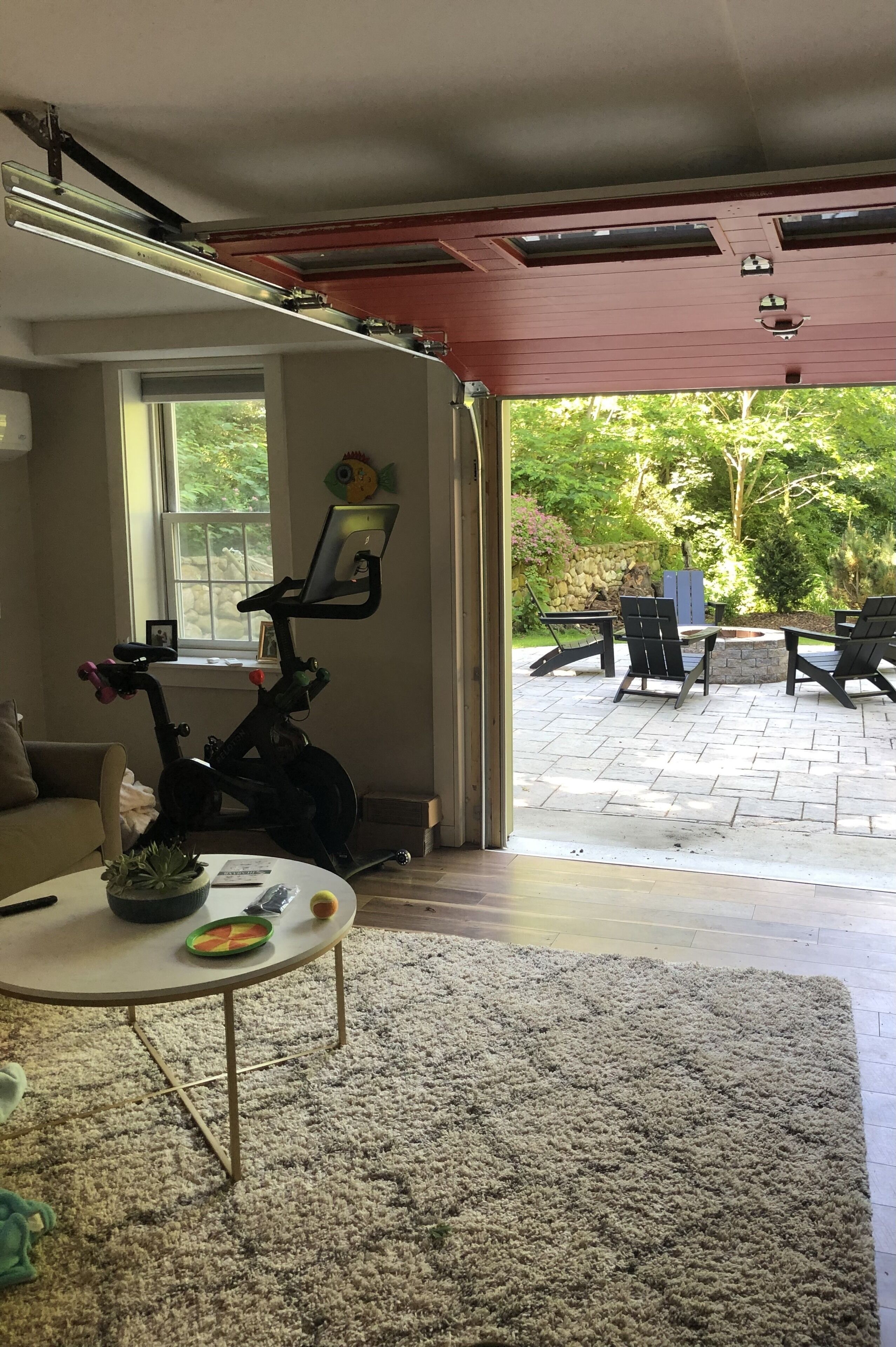 A super private yard and patio all to yourself! Tesla charger, Peloton and more!