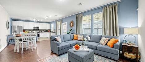 Smart TV, table football, ping pong