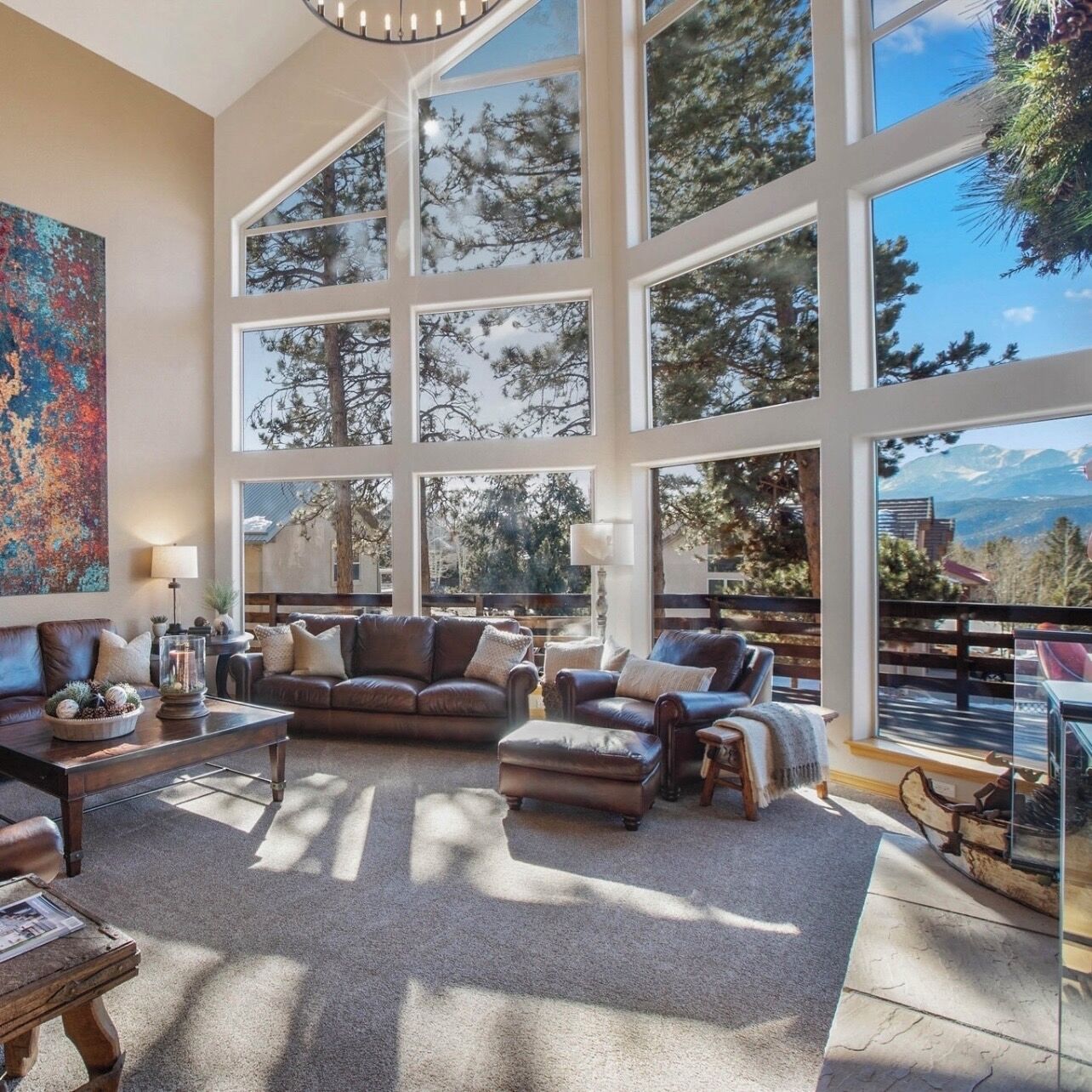 NEW!! Pikes Peak Vista-Luxurious Home with Amazing Views In Woodland Park