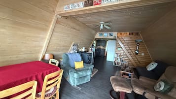 Smart TV, books, stereo, computer monitors