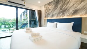 Deluxe Premier Room | Pengeskab på værelset, gratis Wi-Fi, sengetøj
