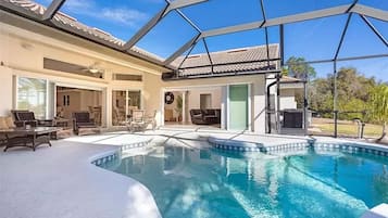 Indoor pool, a heated pool