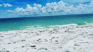 Beach nearby, beach towels