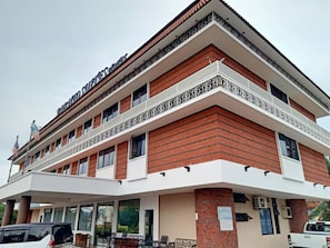 Fachada de la propiedad