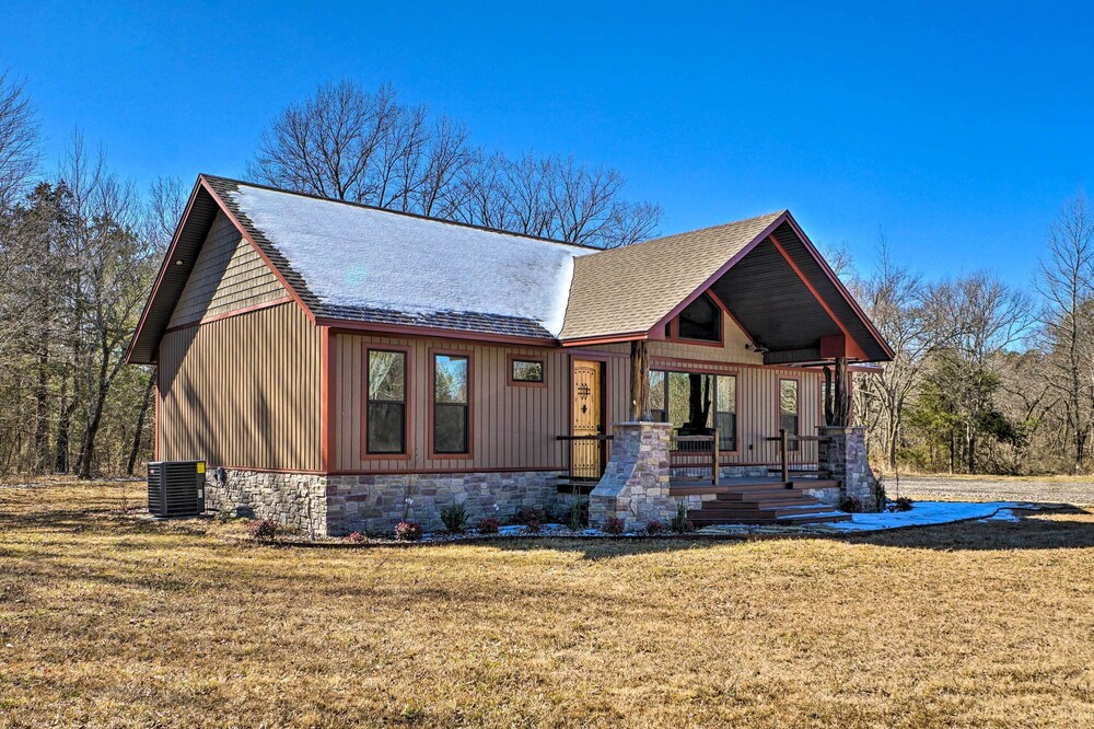 Ouachita Mtn Home: Near ATV & Hiking Trails!