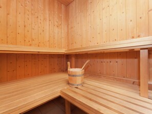 Sauna - Holzferienhaus in Hinterrod mit Sauna (Waffenrod-Hinterrod)