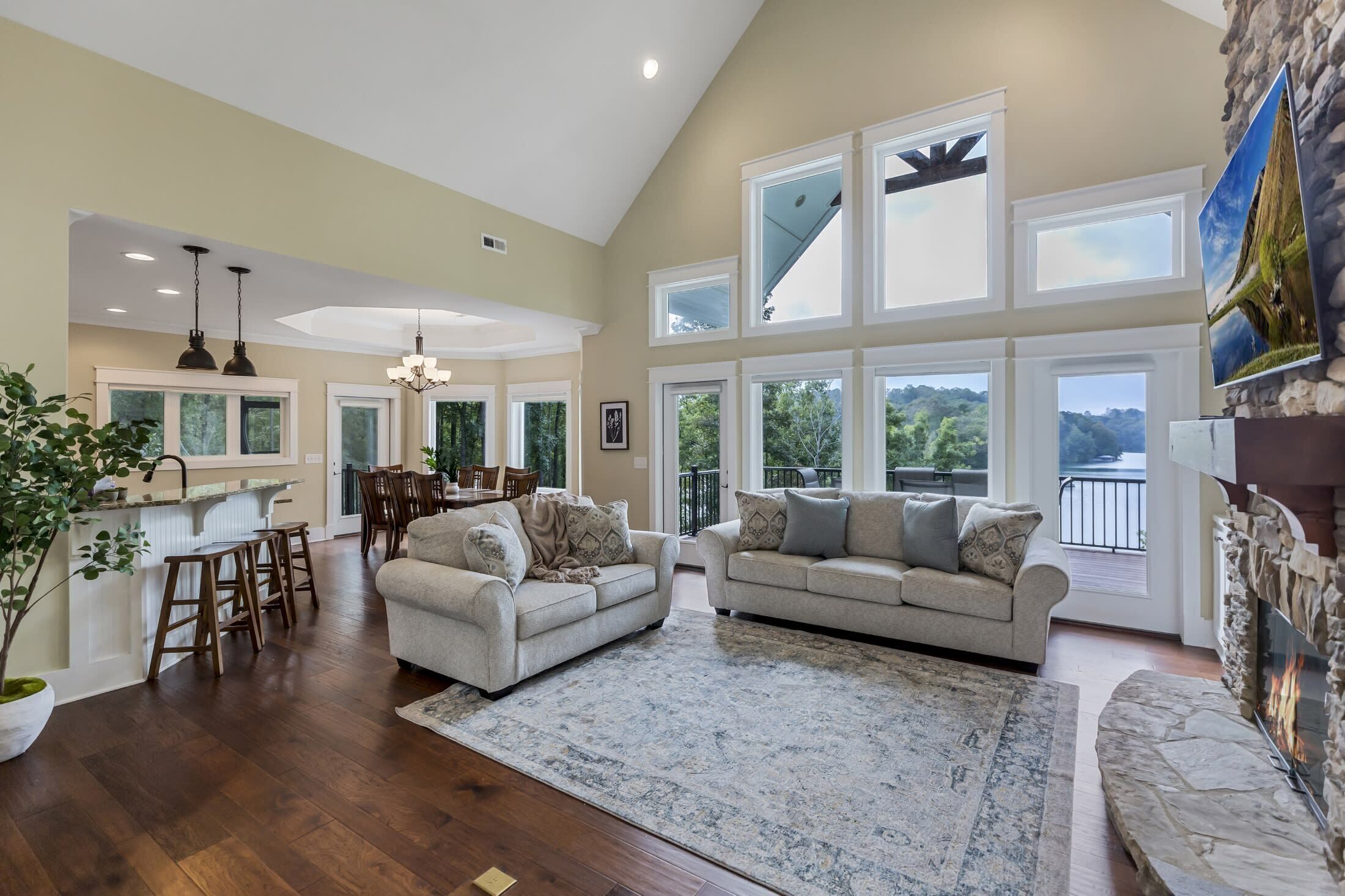 Peninsula Rd - Sunset View Over Lake Keowee