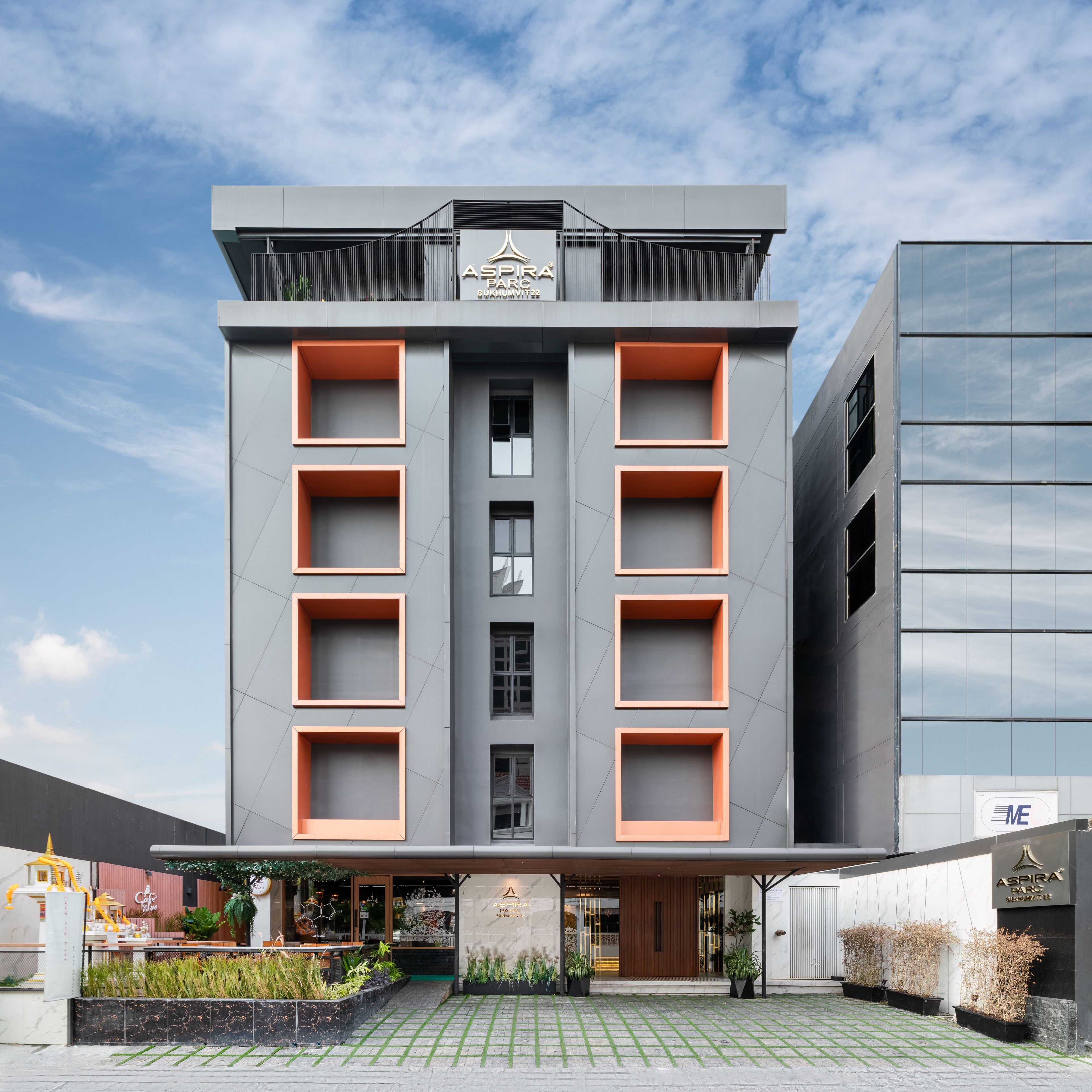 Fachada del alojamiento