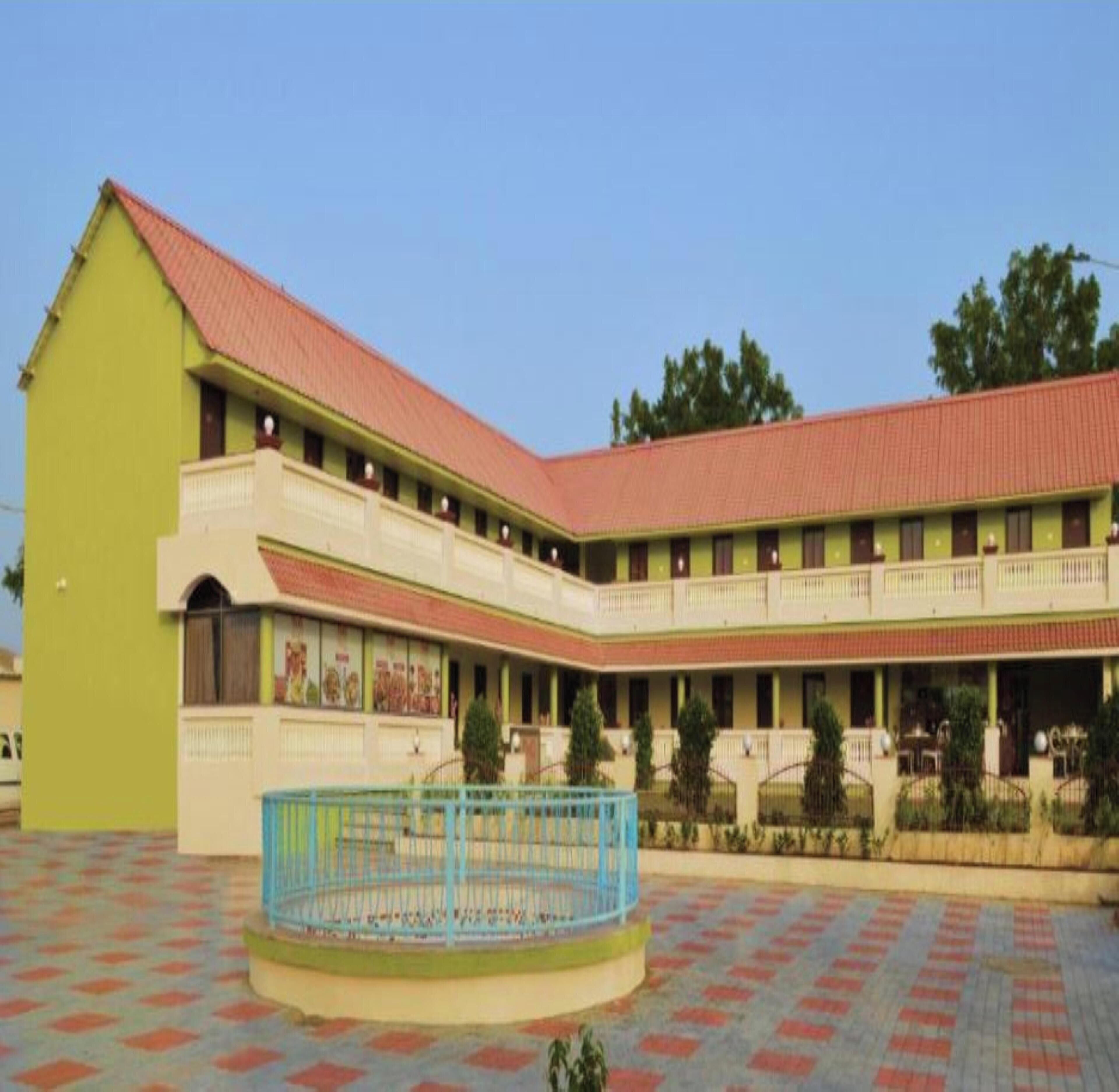 Voorkant van accommodatie